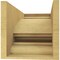 Ekena Millwork 10"W x 20"D x 10"H Wide Diane Rough Cedar Woodgrain TimberThane Corbel, Primed Tan CORUR10X20X10DIARCPR - alternate 5